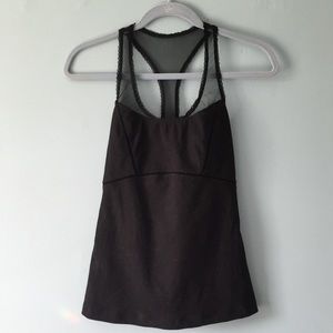 Free People Movement Mesh Racerback Top